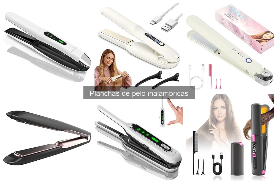 Duración de la batería en planchas de pelo inalámbricas