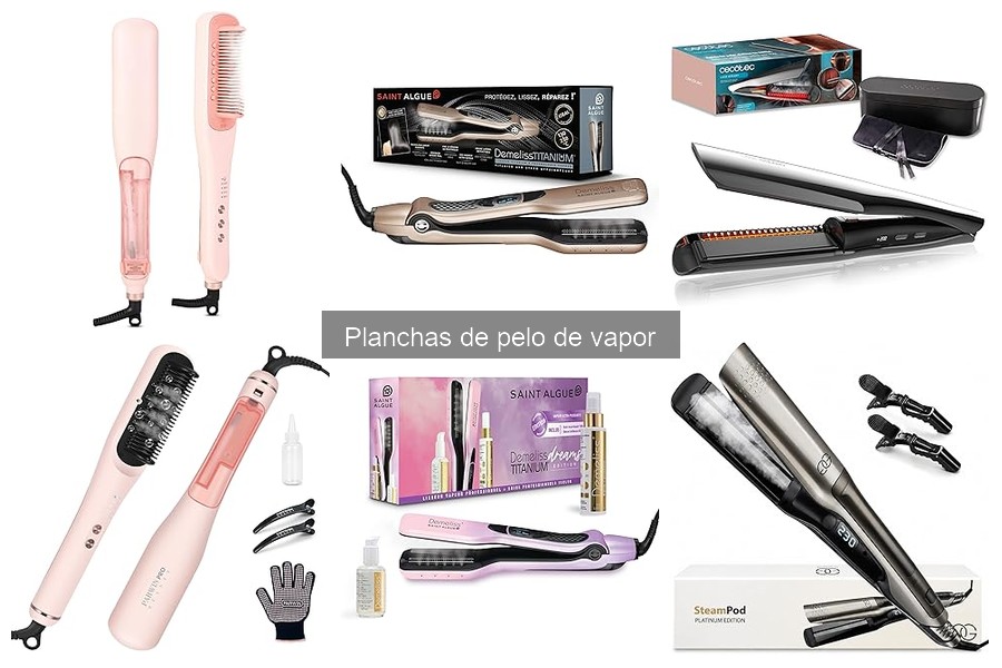 Efectos del uso prolongado de planchas de pelo de vapor