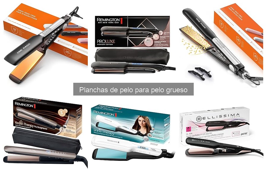 Errores al Usar Planchas de Pelo en Cabello Grueso