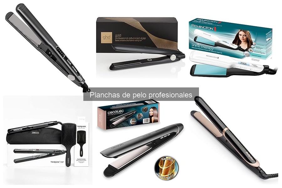 Errores comunes al comprar planchas de pelo profesionales