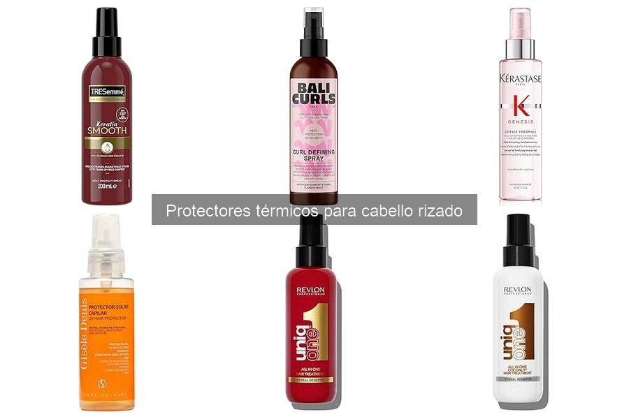 ** Errores comunes al elegir un protector térmico para cabello rizado