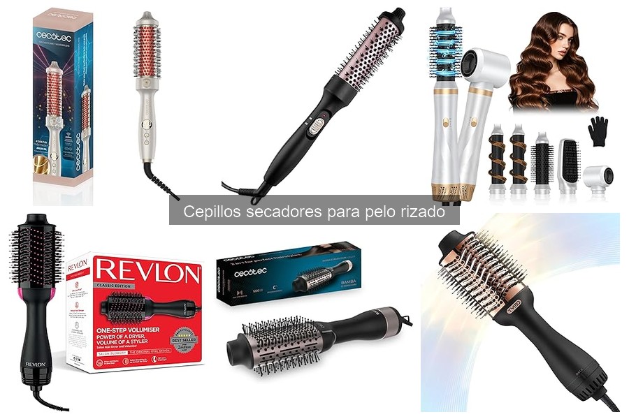 Errores comunes al usar cepillos secadores en pelo rizado