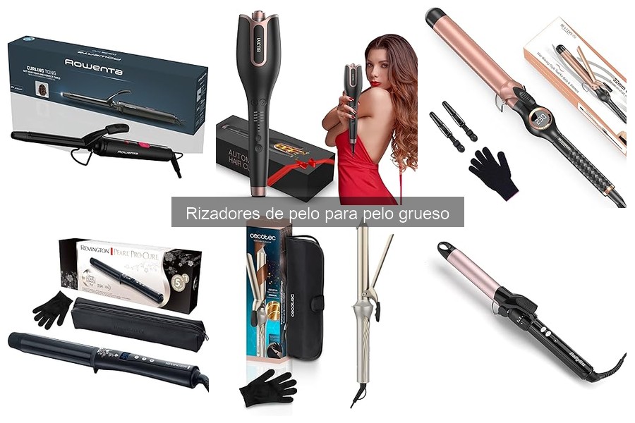 Errores comunes al usar rizadores en cabello grueso