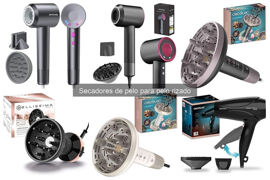 Errores comunes al usar secador en cabello rizado