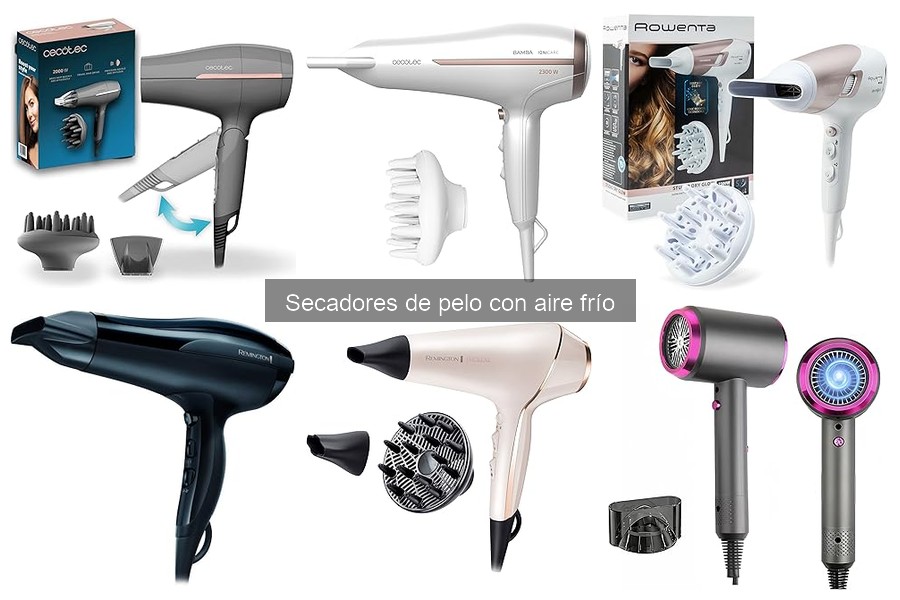 Errores comunes al usar secadores de pelo con aire frío