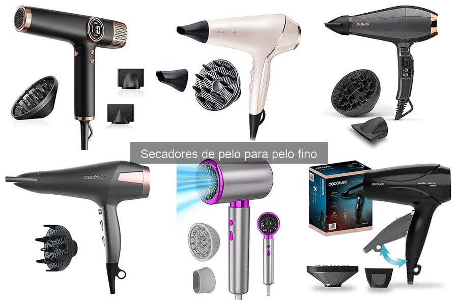 Errores comunes al usar secadores en cabello fino