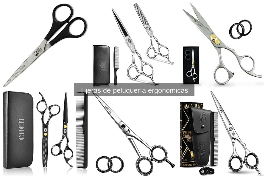 Errores comunes al usar tijeras de peluquería ergonómicas