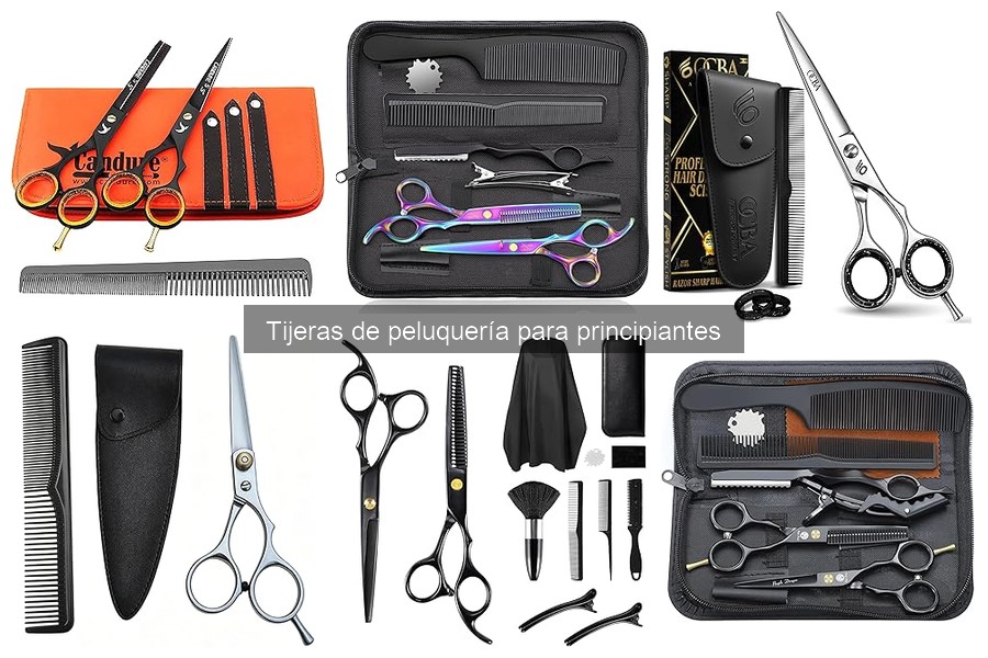 Errores comunes al usar tijeras de peluquería para principiantes