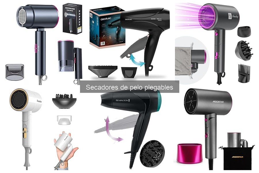 Errores comunes al usar un secador de pelo plegable