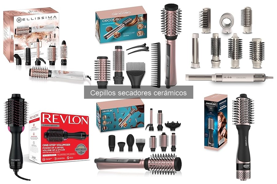 Evita el frizz al usar cepillos secadores cerámicos