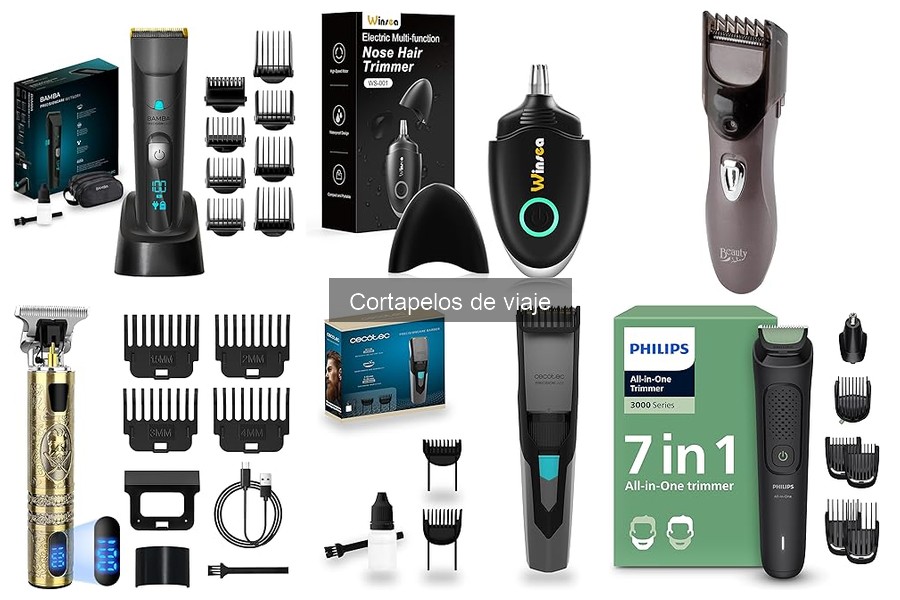 Guía de compra de cortapelos de viaje: ¡Elige el mejor!