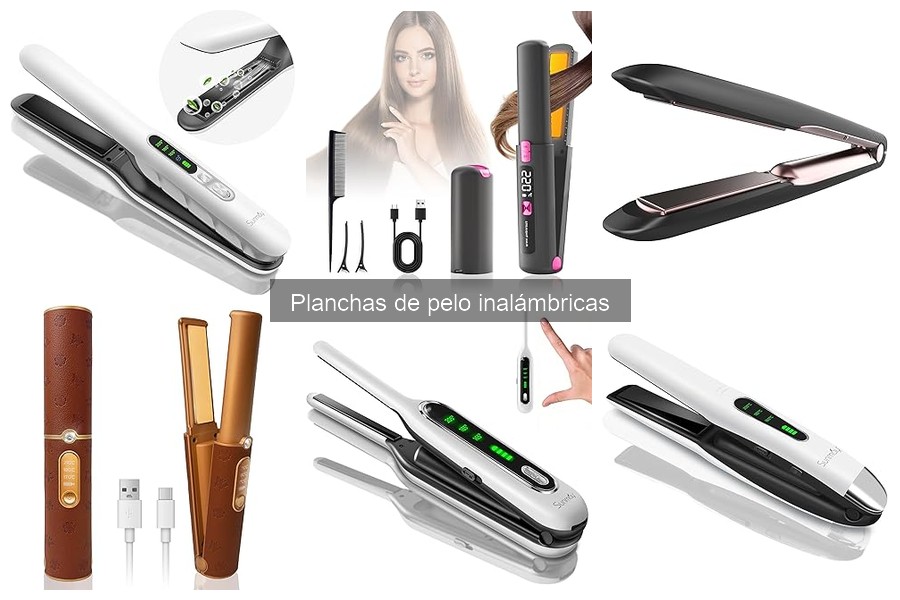 Guía de compra de planchas de pelo inalámbricas