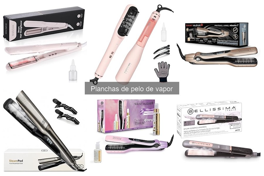 Guía de Uso de Planchas de Pelo de Vapor para un Alisado Perfecto