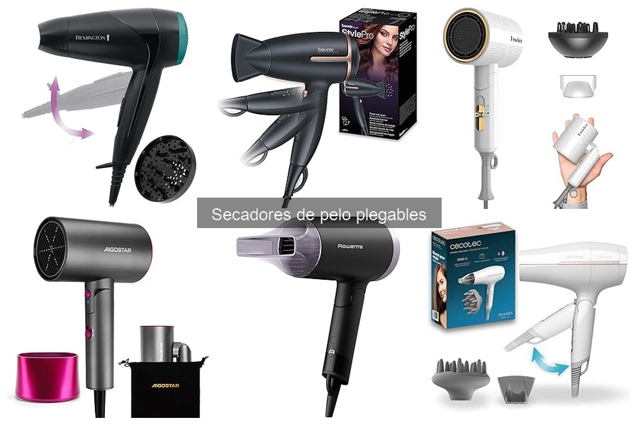 Guía para elegir el secador de pelo plegable adecuado