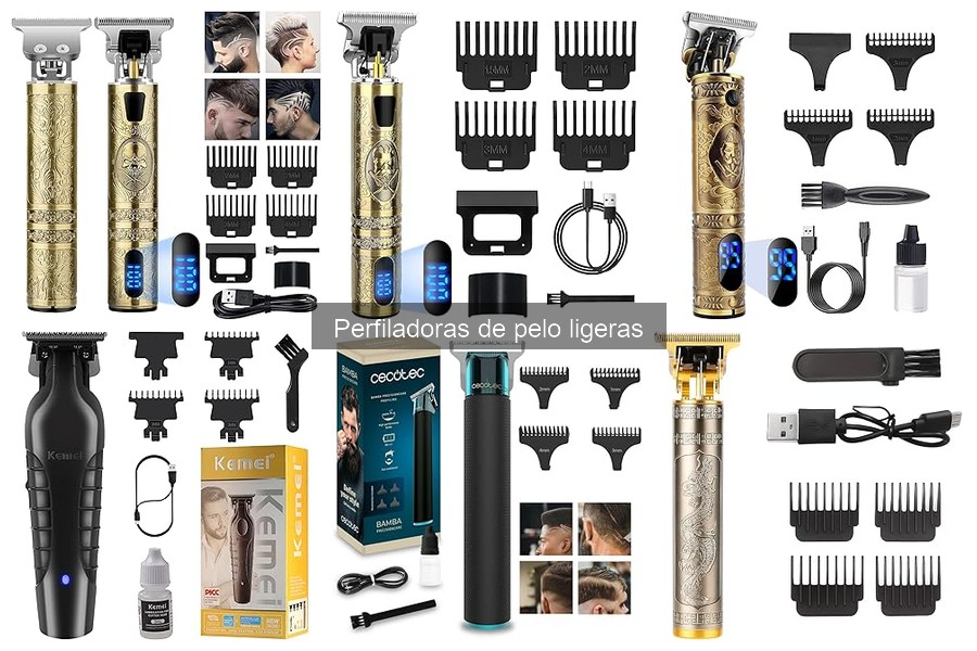 Guía para elegir la perfiladora de pelo ligera perfecta