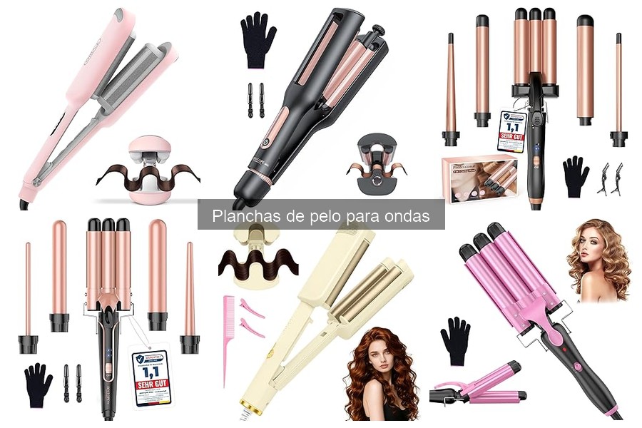 Ideas de peinados con ondas usando planchas para tu cabello