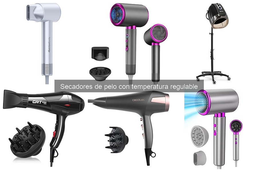 Importancia de la regulación de temperatura en secadores de pelo