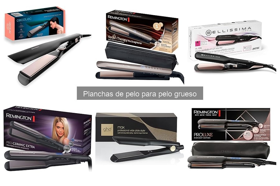 Las mejores planchas de pelo para uso profesional en casa