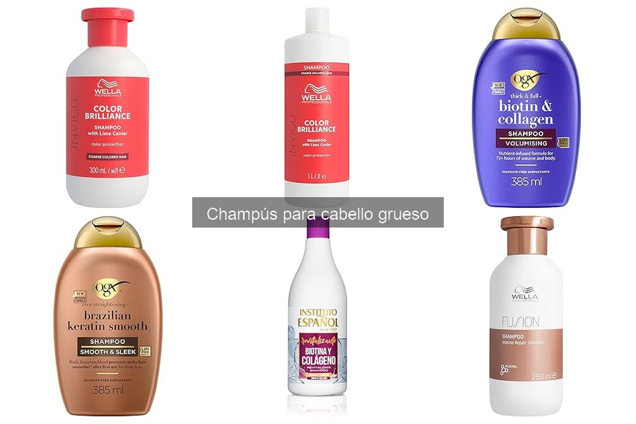 Lo que debes evitar en los champús para cabello grueso