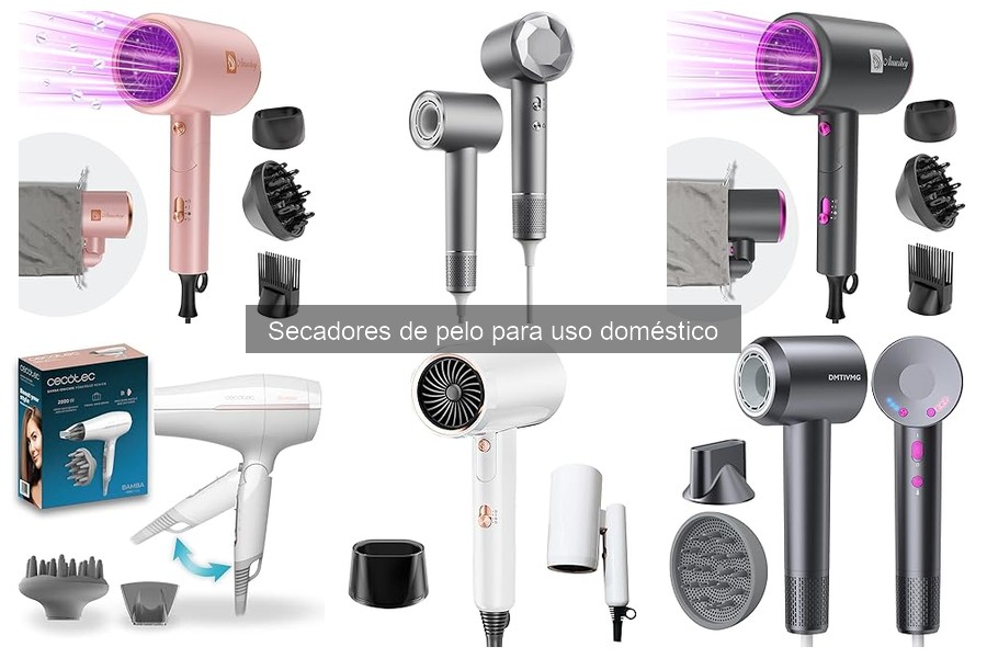 Los secadores de pelo más silenciosos para tu hogar