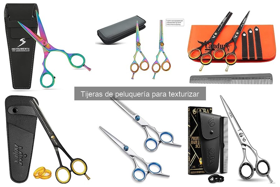 Mantenimiento de Tijeras de Peluquería para Texturizar