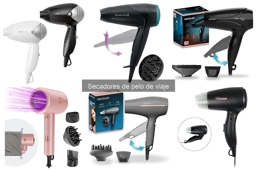 Mantenimiento y Cuidado de Secadores de Pelo de Viaje
