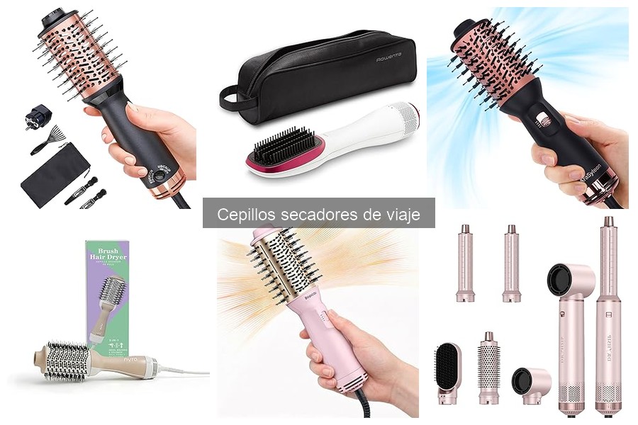 Mantenimiento y limpieza de cepillos secadores de viaje