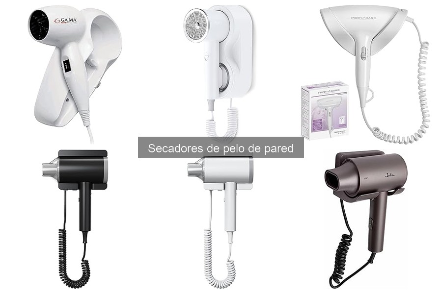 Mantenimiento y limpieza de secadores de pelo de pared