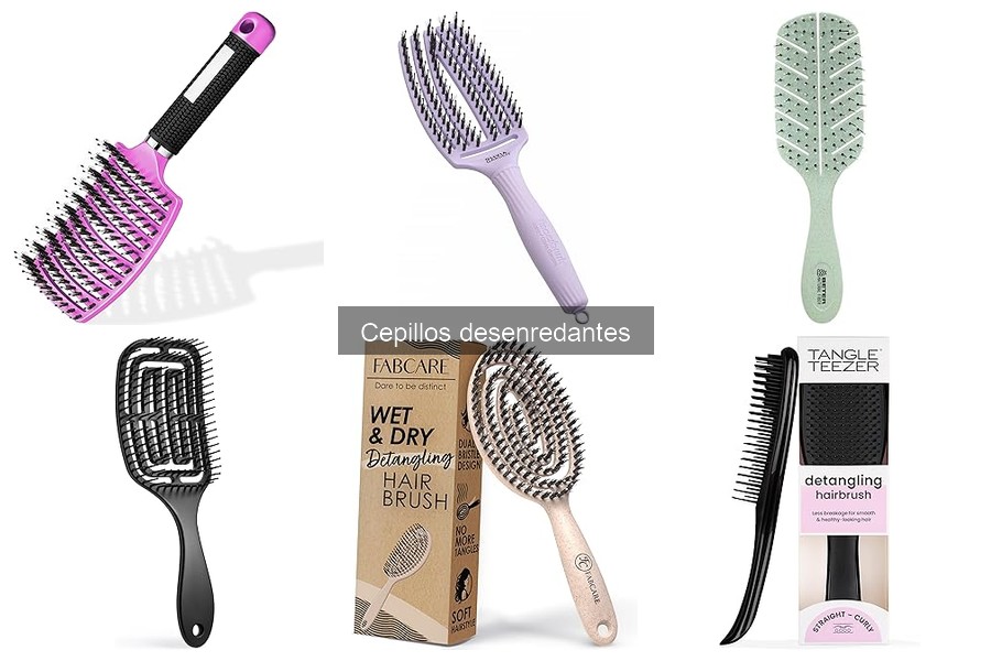 ** Mantenimiento y limpieza del cepillo desenredante