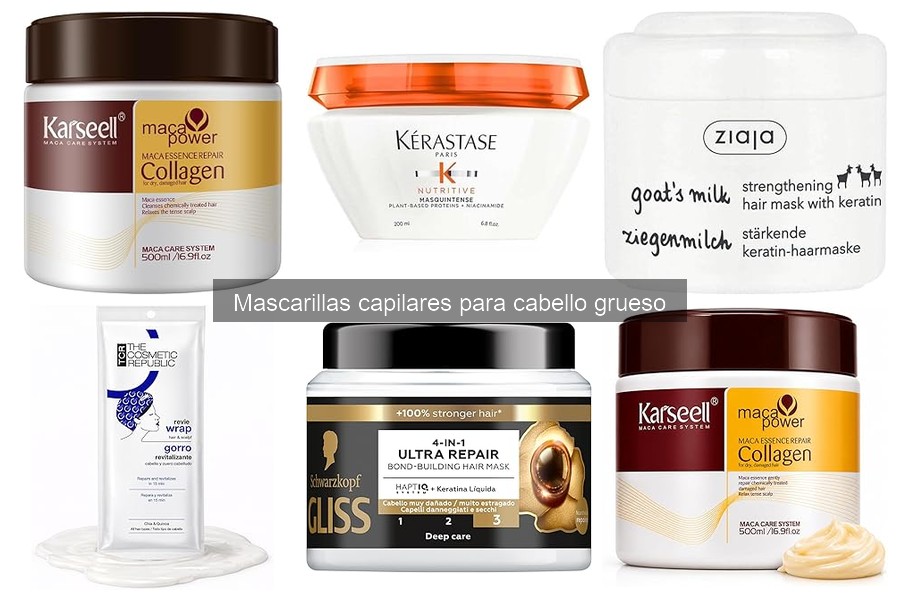 Mascarillas Capilares para Cabello Grueso: ¿Qué Son y Cómo Funcionan?