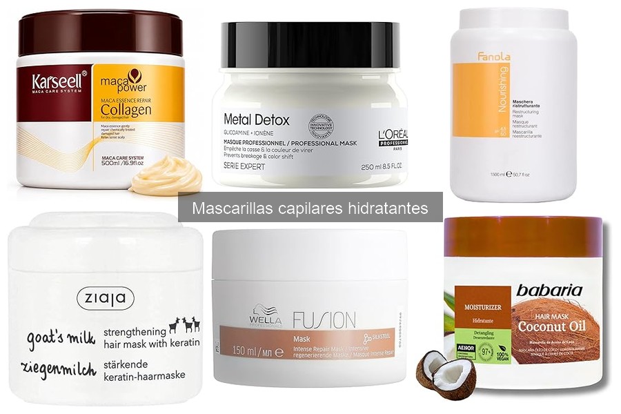 Mascarillas para problemas específicos del cabello: frizz y más