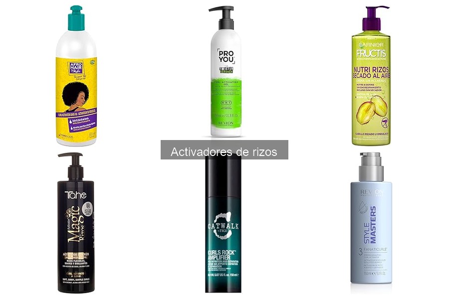 Mejor activador de rizos para cabello seco: comparativa 2023