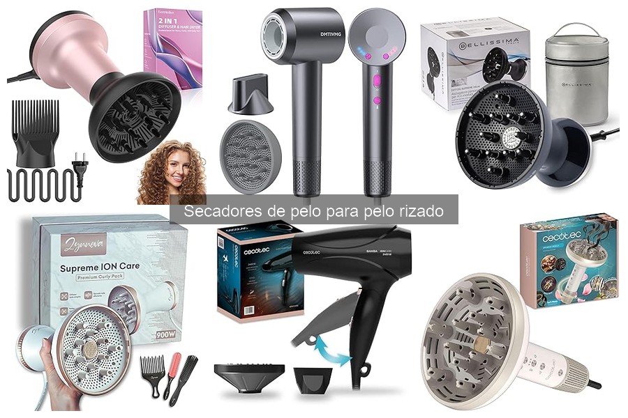 Mejor momento para usar secador en cabellos rizados