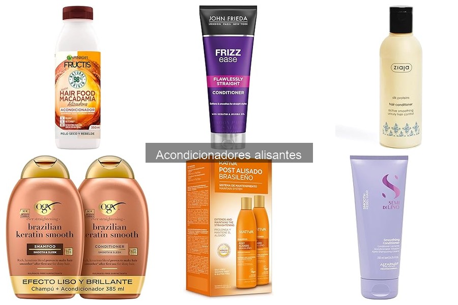 Mejores acondicionadores alisantes para cabello rizado
