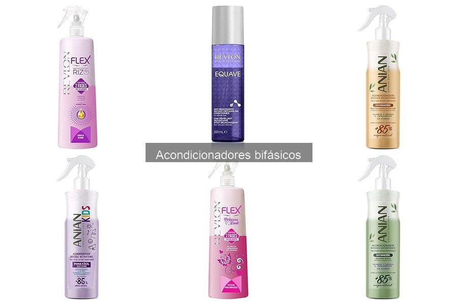 Mejores acondicionadores bifásicos para cabello rizado