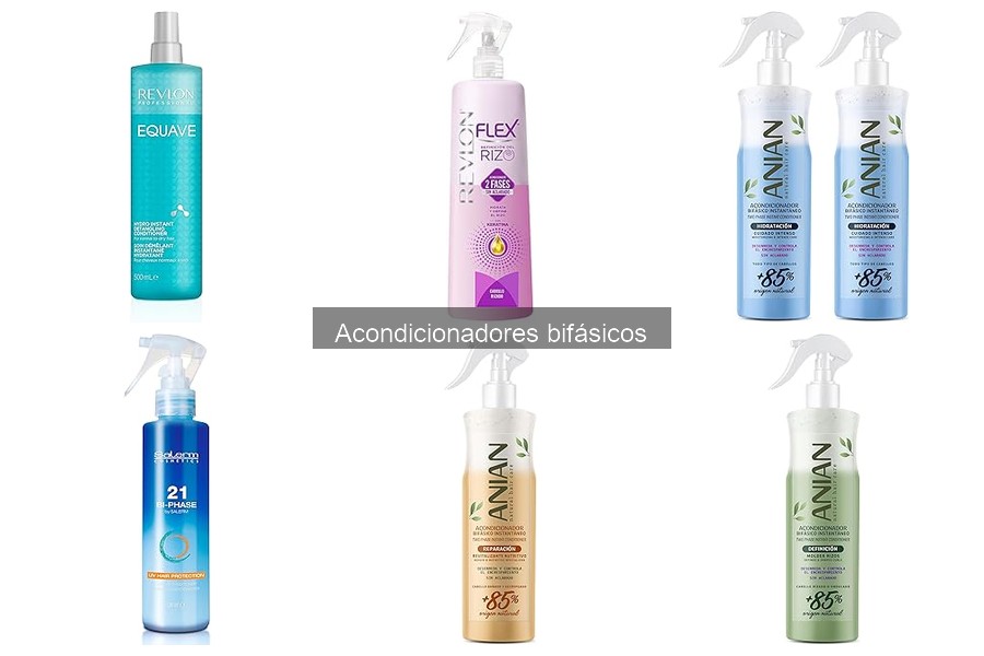 Mejores acondicionadores bifásicos para cabello seco