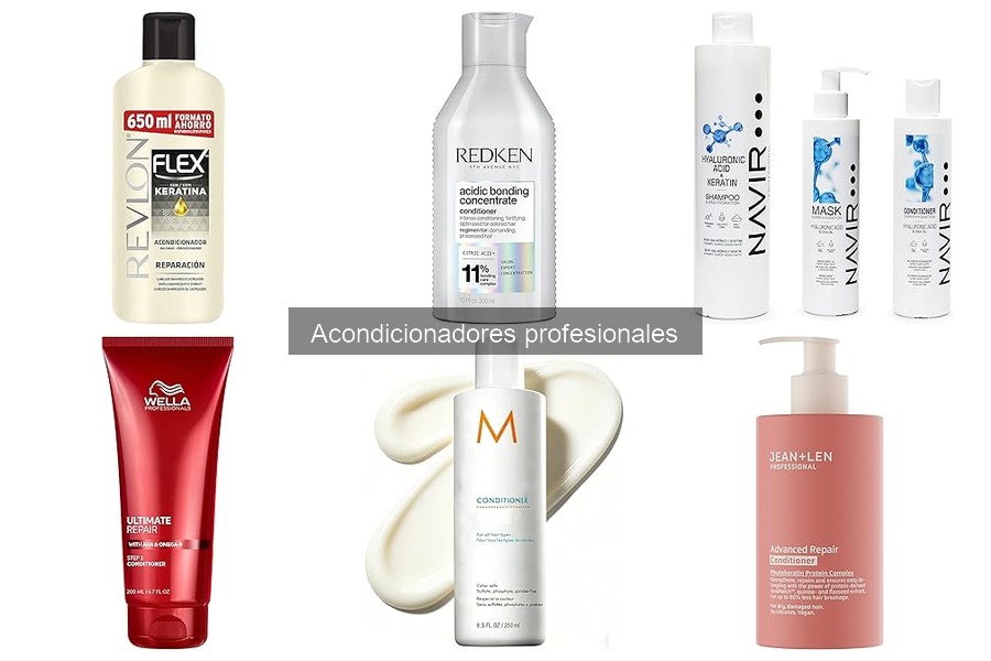 Mejores acondicionadores profesionales para cabello dañado