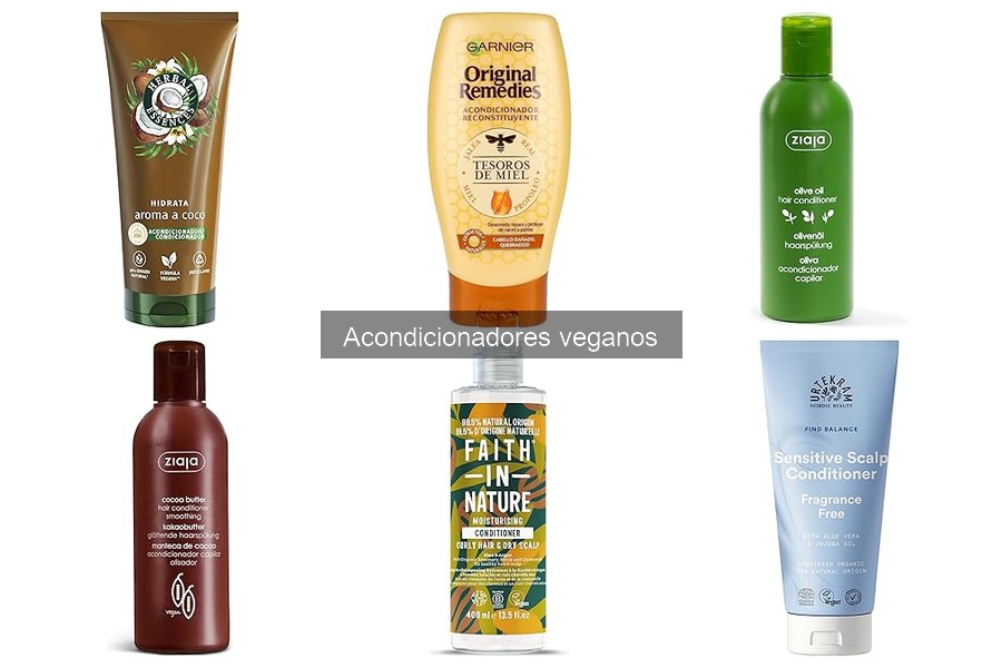 Mejores acondicionadores veganos para cabello seco en 2023