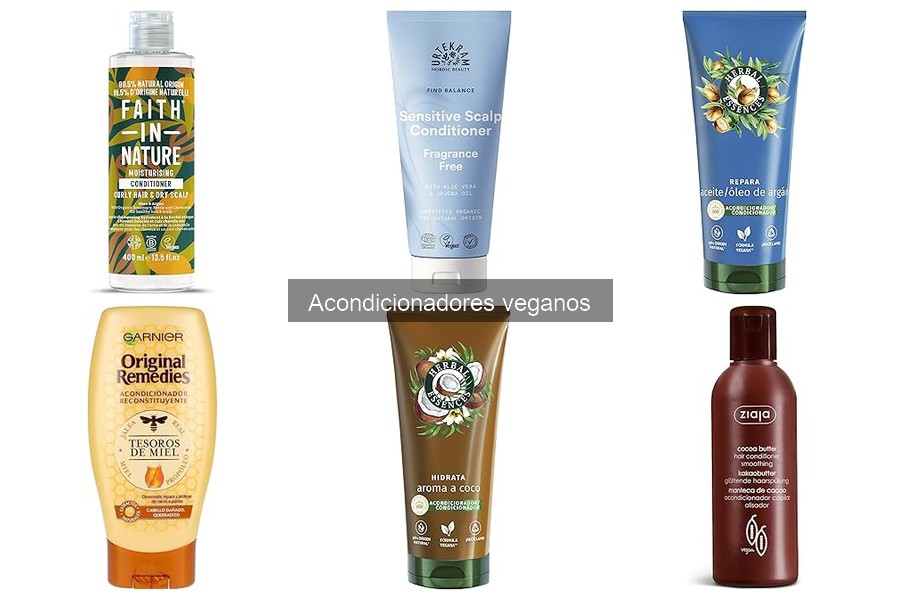 Mejores acondicionadores veganos para cabellos rizados