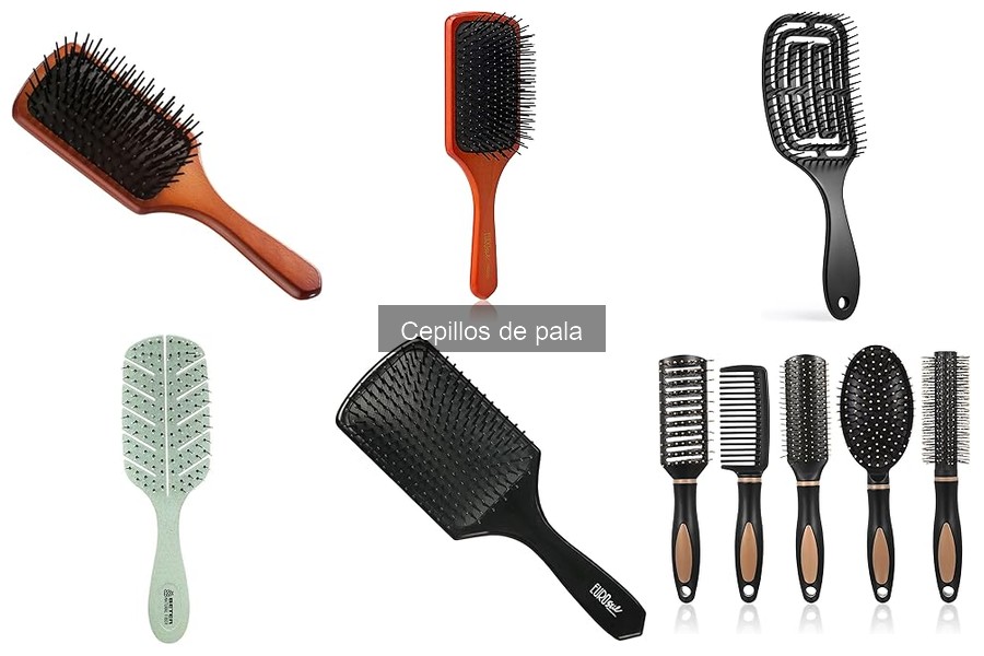 Mejores cepillos de pala para cabello rizado: comparativa