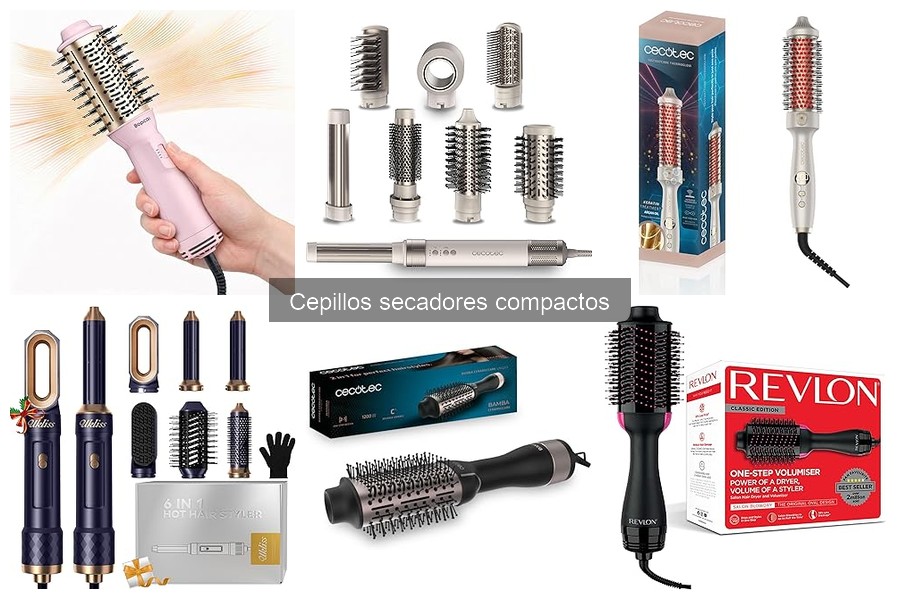 Mejores cepillos secadores compactos para viajes en 2023