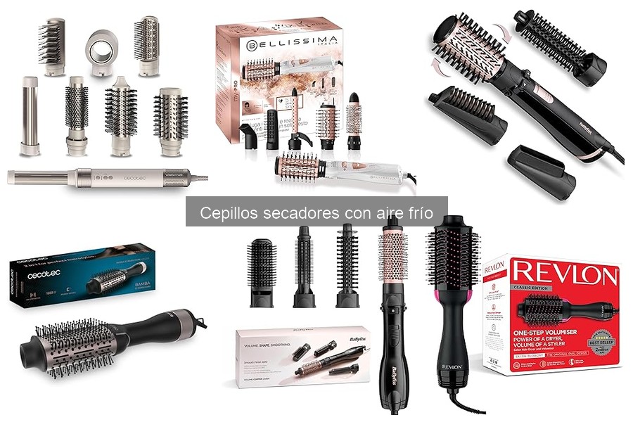 Mejores cepillos secadores con aire frío del mercado
