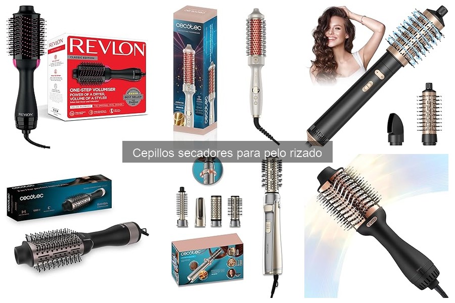 Mejores cepillos secadores para pelo rizado en 2023