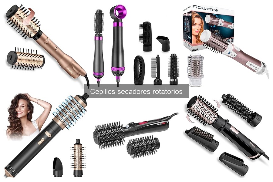 Mejores cepillos secadores rotatorios para cabello rizado