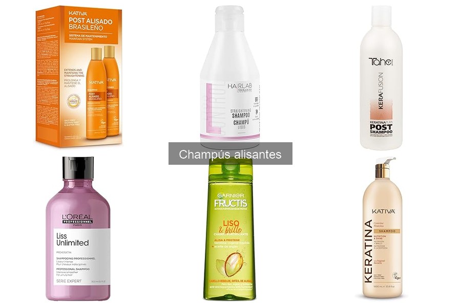 Mejores champús alisantes para cabello rizado en 2023
