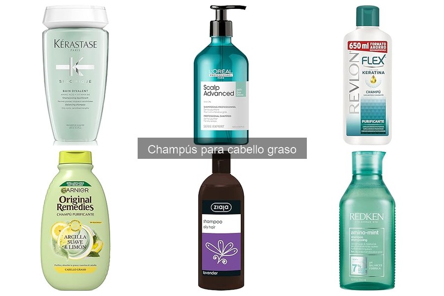 Mejores champús para cabello graso: ¿cuál elegir?