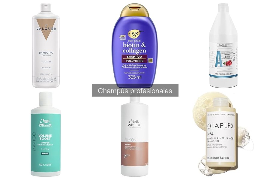 Mejores champús profesionales para cabello dañado