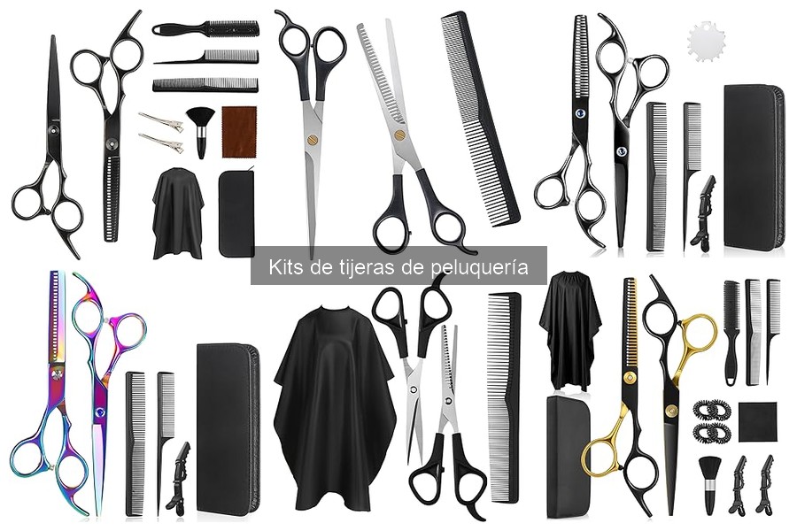 Mejores kits de tijeras de peluquería para principiantes