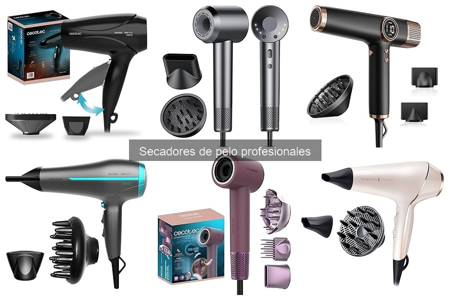 Mejores marcas de secadores de pelo profesionales 2023