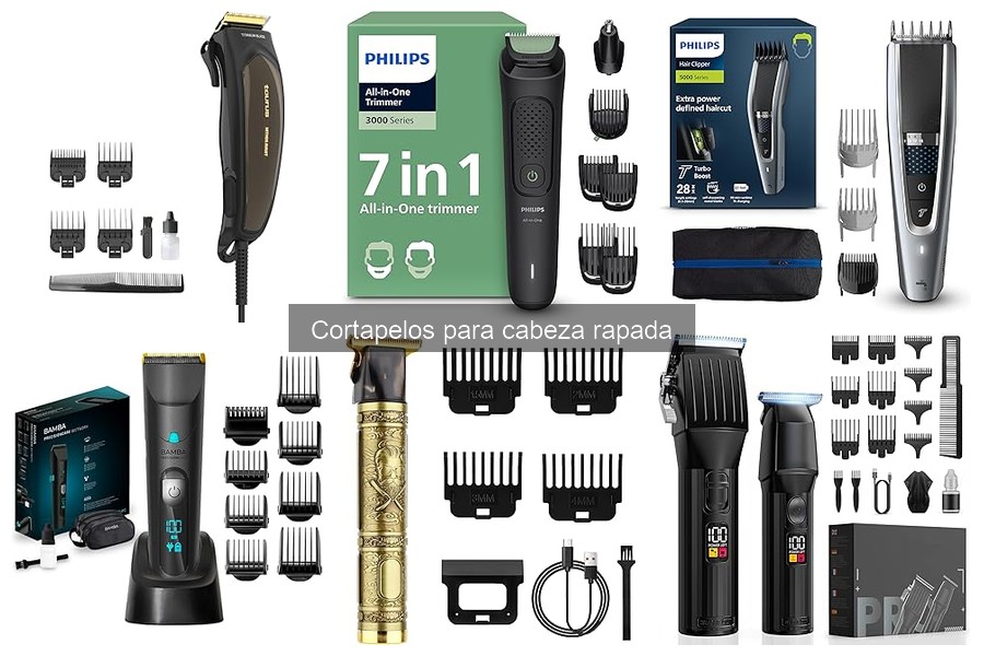 Mejores ofertas para comprar cortapelos para cabeza rapada